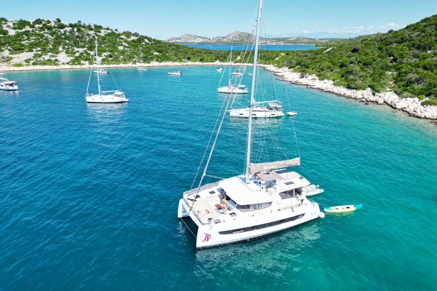 Bali 4.4 Trinity sailing in Croatia