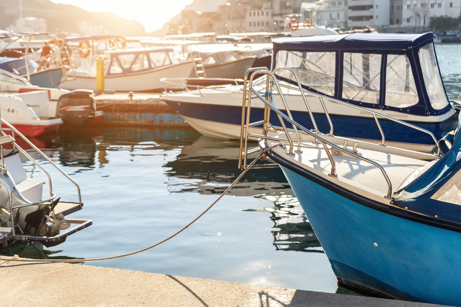 Guests preparing for their first Croatia yacht charter