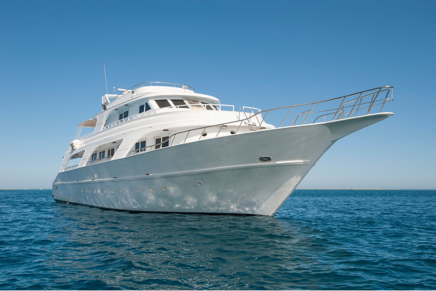 Luxury motor yacht